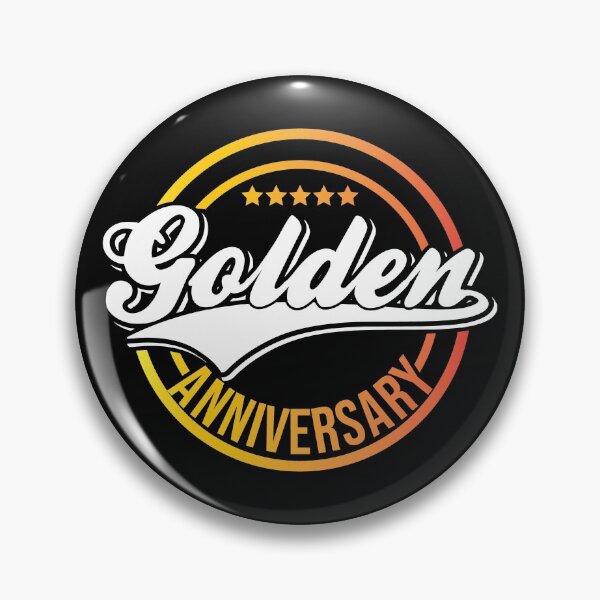 Item preview, Golden wedding anniversary designed and sold by Cutebutfunny.