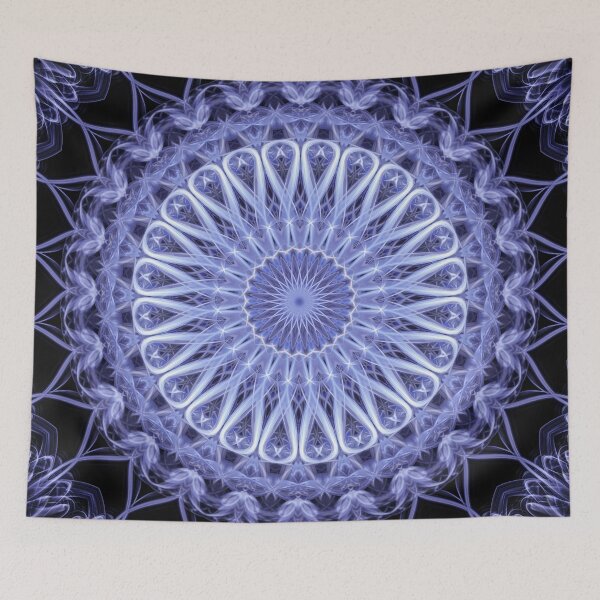 Item preview, Mandala in light blue colors designed and sold by JBlaminsky.