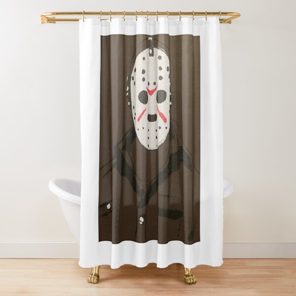 Jason Voorhees Friday the 13th  Custom Shower Curtain 60 x 72 Inch 