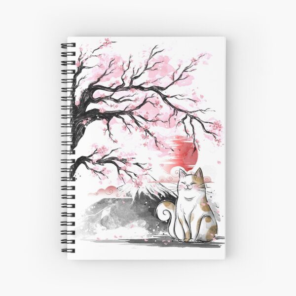 Aperçu de l'œuvre Chat Sakura créée et vendue par Daisyart-lab.