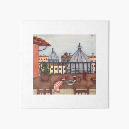 The Roman Quarantine - Cacio & Pepe Art Board Print