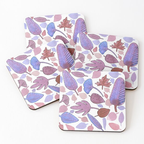 Item preview, purplish colors falling leaves  designed and sold by AnnaBaldon.