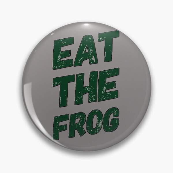 Item preview, Eat The Frog - Mark Twain designed and sold by madtoyman.