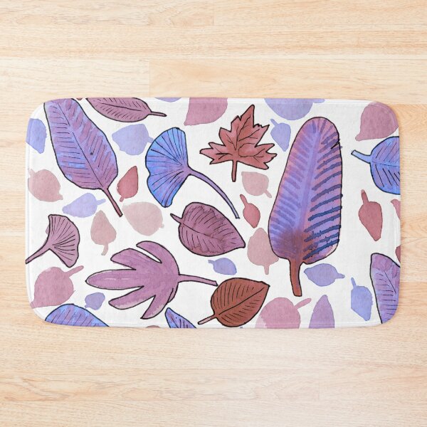 Item preview, purplish colors falling leaves  designed and sold by AnnaBaldon.
