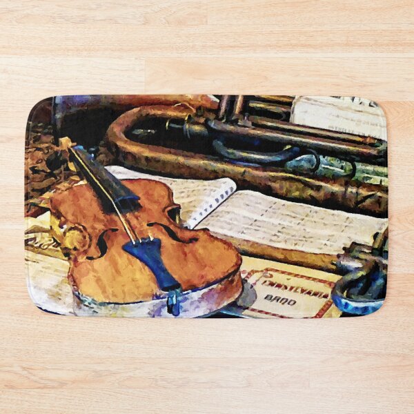 Item preview, Violin And Bugle designed and sold by Susan Savad.