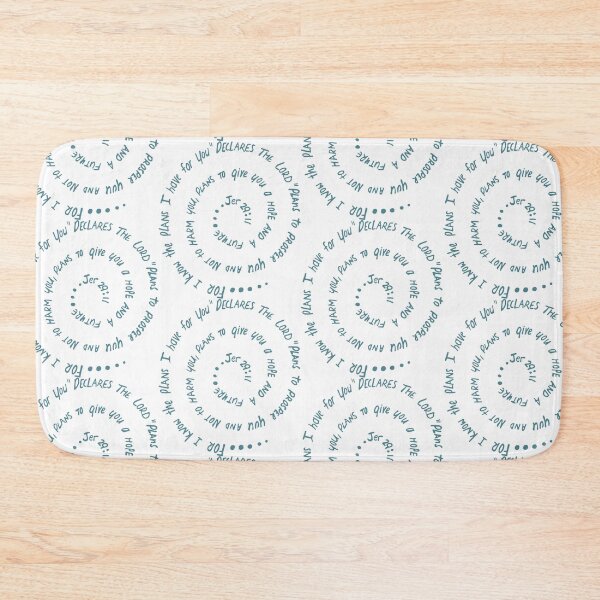Item preview, Christian, hope in Christ Jeremiah 29:11 - green designed and sold by LittleBlueTin.