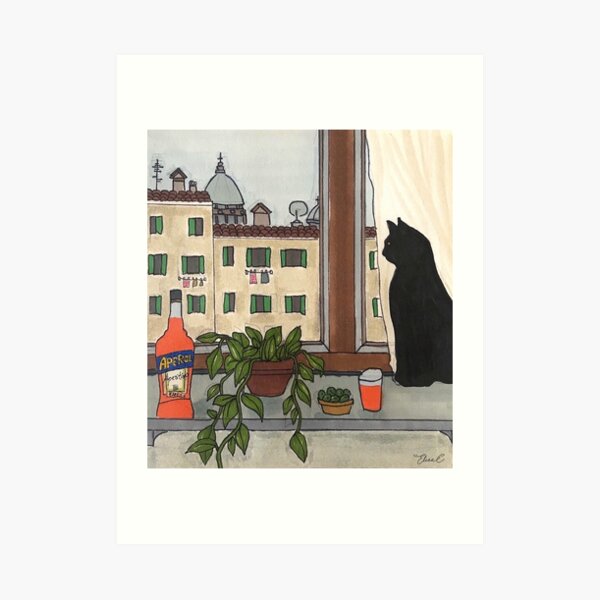 The Roman Quarantine - Aperitivo Art Print