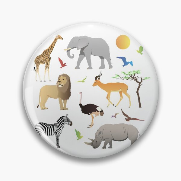 Item preview, Safari Savanna Various Animals designed and sold by NorseTech.