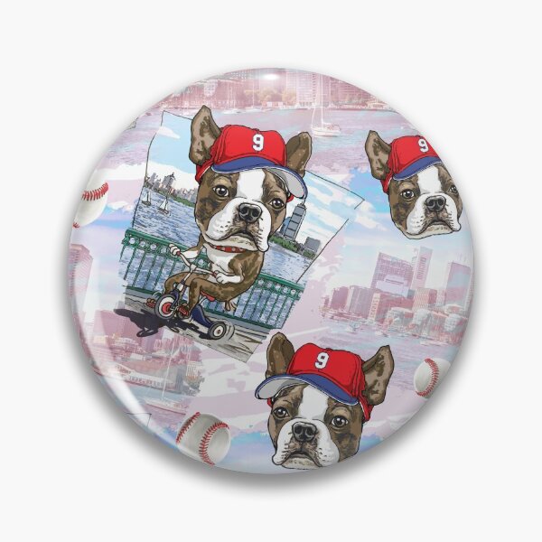 Artikelvorschau, Lassen Sie uns Baseball-Muster Bostons Terrier gehen entworfen und verkauft von MudgeStudios.