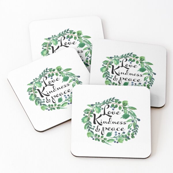 Item preview, Love, Kindness and peace designed and sold by Harpley Design Studio.