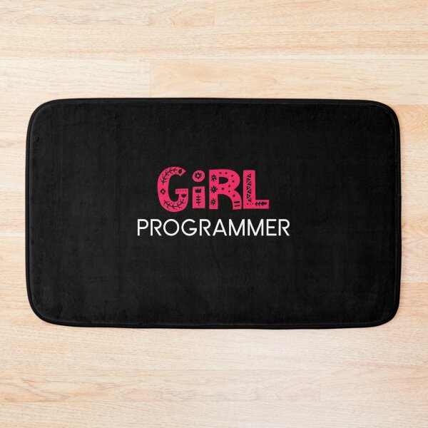 Item preview, Girl Programmer Cute Design for Sticker and Shirts Code Like A Girl designed and sold by farhanhafeez.