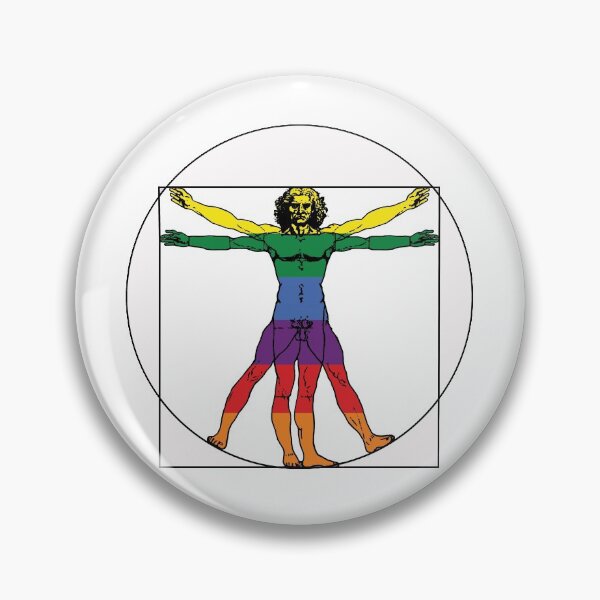 Item preview, LGBT - Vitruvian man #2 designed and sold by FK-UK.