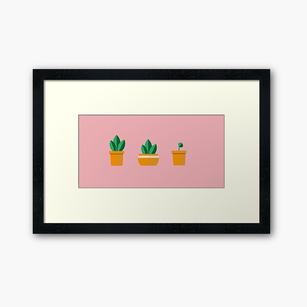 Cacti Framed Art Print