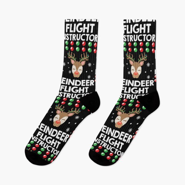 Item preview, Reindeer Flight Instructor Aviation Christmas Gift designed and sold by haselshirt.