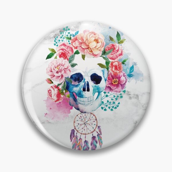 Item preview, FLORAL SKULL designed and sold by designbysoph.