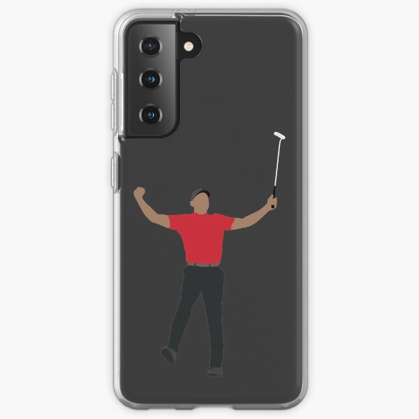 Tiger Woods. Golf art. Samsung Galaxy Soft Case