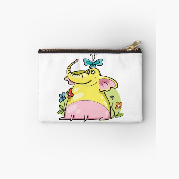Item preview, Cute Colorful Happy Elephant  designed and sold by AnastasiaDesign.