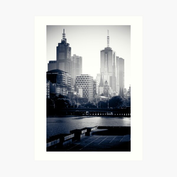 Melbourne at Sunrise Art Print