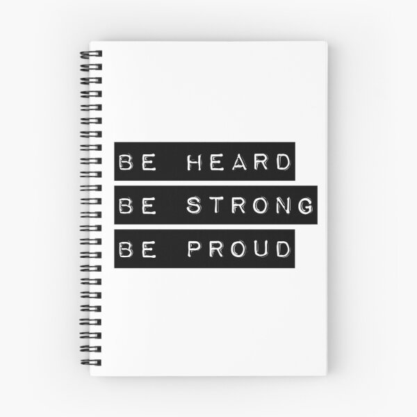 Item preview, Be Heard Be Strong Be Proud designed and sold by WhiskeyRiver.