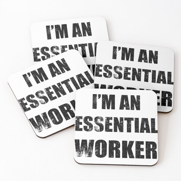 Item preview, I’m an essential worker designed and sold by nikolaysparkov.
