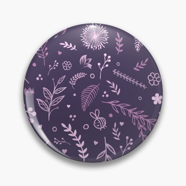 Item preview, FLORAL PATTERN, PURPLE SPRING FLORAL GARDEN BY SUBGIRL designed and sold by SUBGIRL.
