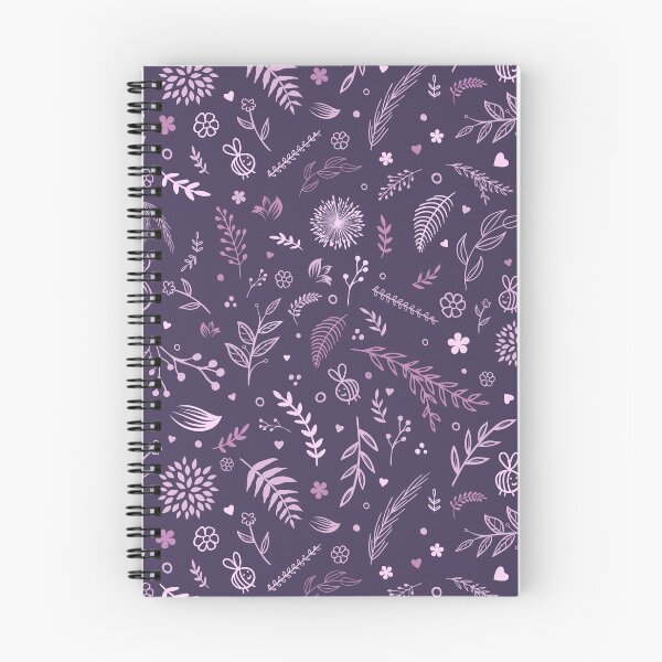Item preview, FLORAL PATTERN, PURPLE SPRING FLORAL GARDEN BY SUBGIRL designed and sold by SUBGIRL.