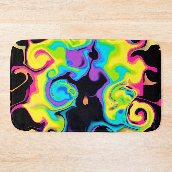 Item preview, funky colorful acrylic waves designed and sold by haroulita.