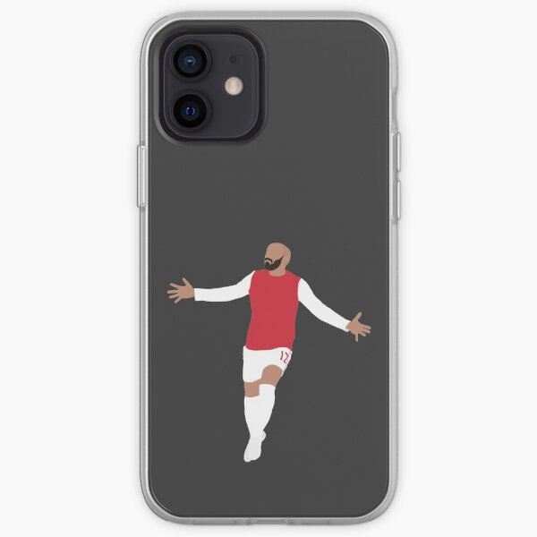 Thierry Henry. Arsenal, Football. iPhone Soft Case