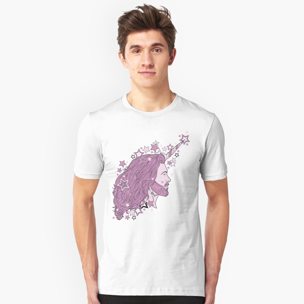 The mythical Bearnicorn Slim Fit T-Shirt