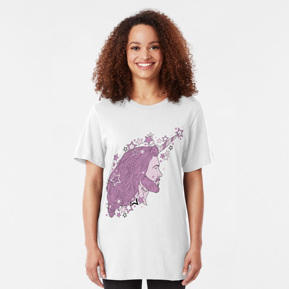 The mythical Bearnicorn Slim Fit T-Shirt