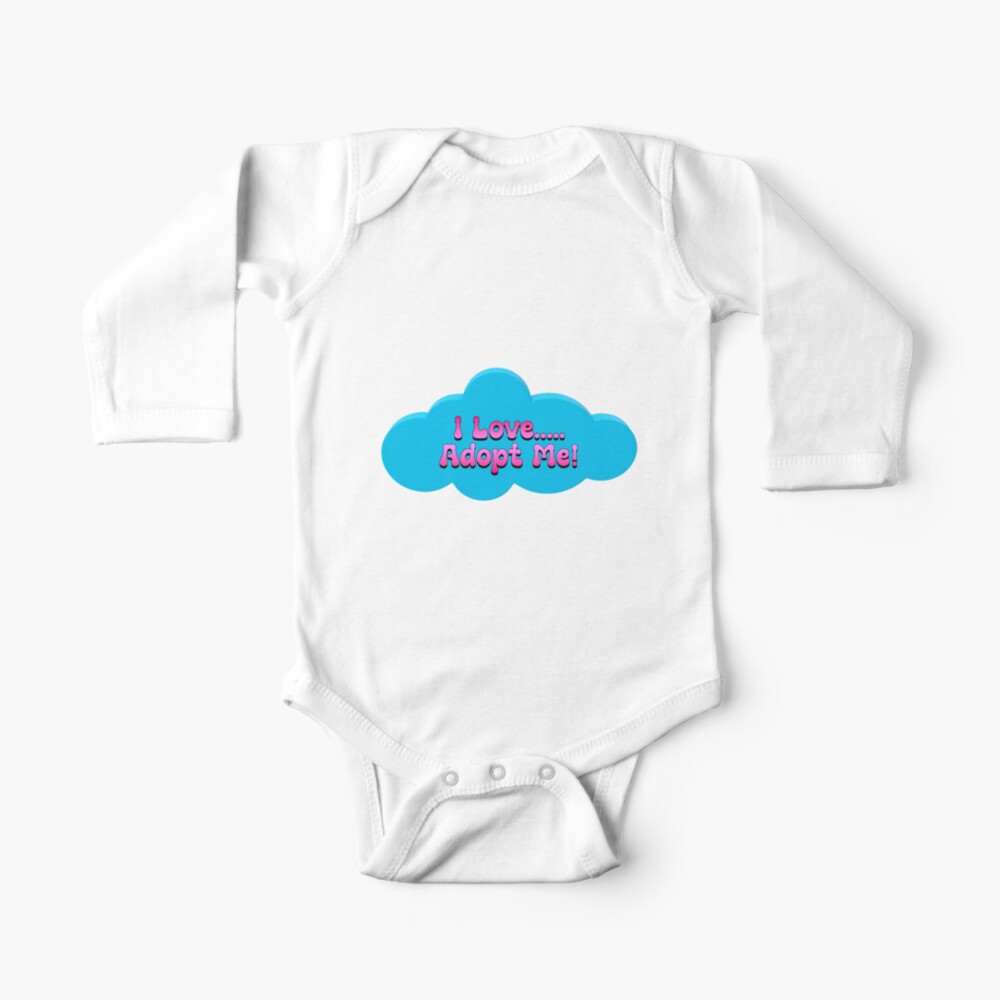 I Love Roblox Adopt Me Baby One Piece By T Shirt Designs Redbubble - cute baby outfits in roblox adopt me