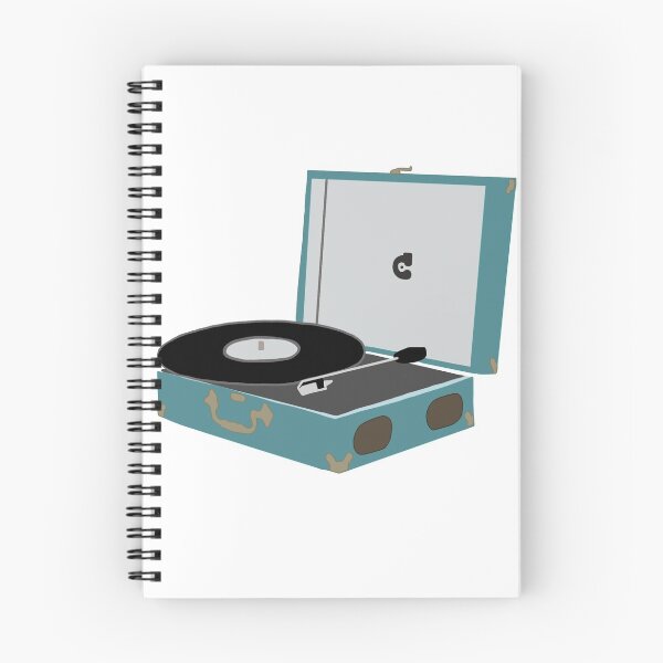 Item preview, Blue/Green Vintage Record Player designed and sold by Jacinda  Collins.