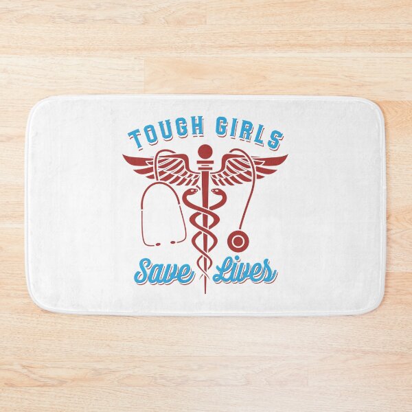 Item preview, Female Nurses, Tough Girls Save Lives designed and sold by rckstrart.