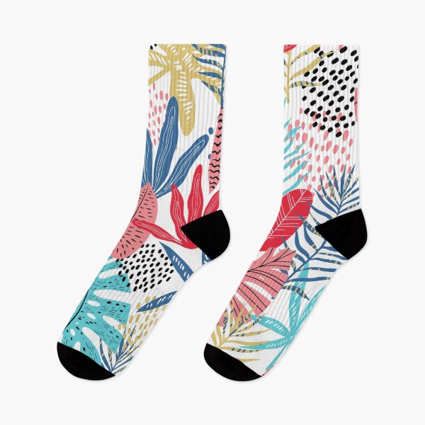 Item preview, Fancy Tropical Floral Pattern designed and sold by stylebytara.