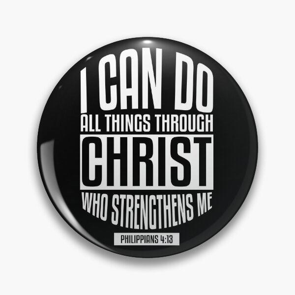 Item preview, Bible Verse I can do all things through Christ  Philippians 4:13 designed and sold by KA DESIGNS.