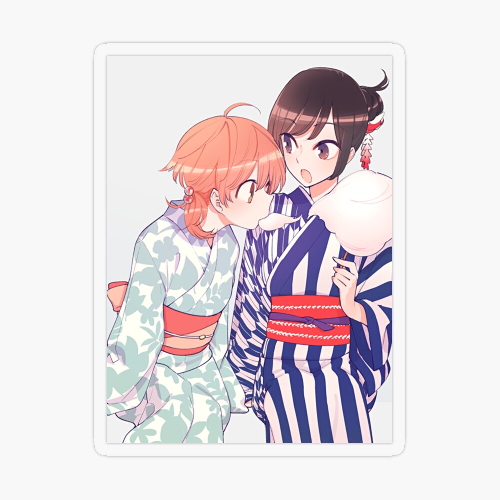 Yuu & Nanami - YagaKimi/Bloom into You Magnet for Sale by Air