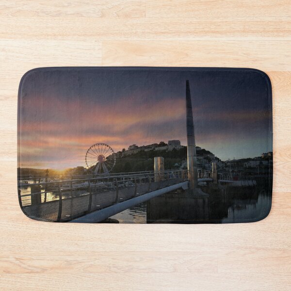 Item preview, Torquay Harbour At Sunset designed and sold by rawshutterbug.