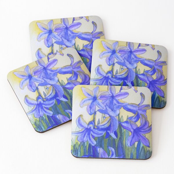 Item preview, Bluebells watercolour painting designed and sold by esvb.