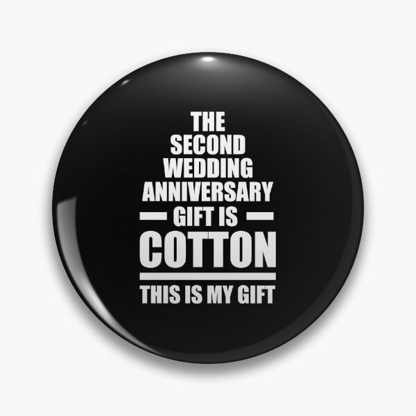 Item preview, Anniversary Second Wedding Anniversary Gift is Cotton designed and sold by haselshirt.