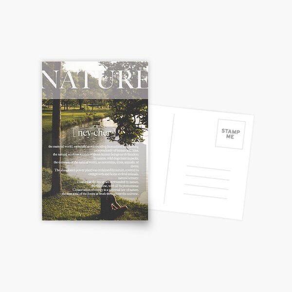 Nature Poster Postcard