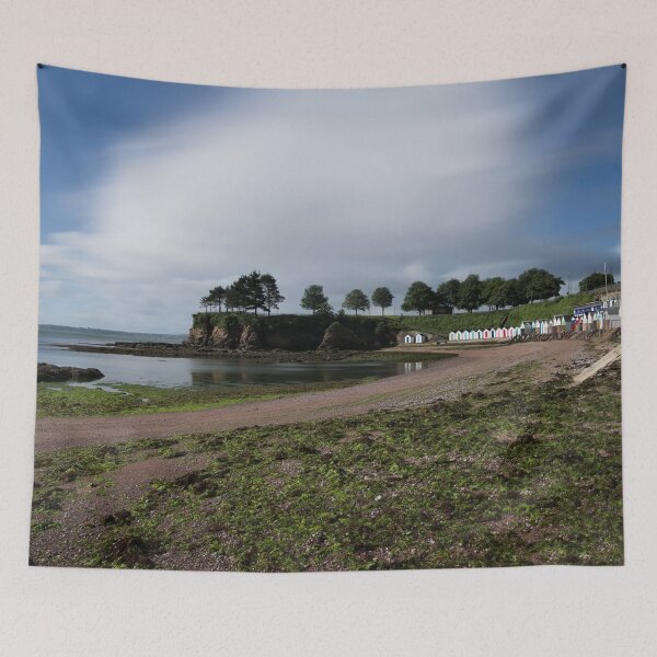 Item preview, Torquay Corbyn Sands Beach Huts designed and sold by rawshutterbug.