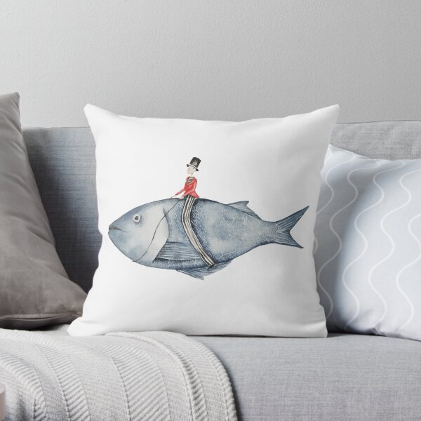 The fantastic Flying Circus Throw Pillow