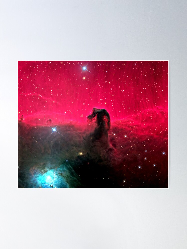 Alternate view of The Horsehead Nebula. Poster