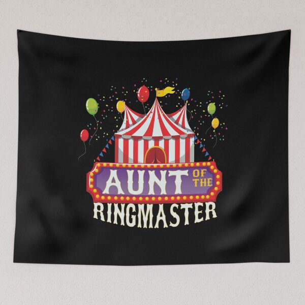 Item preview, Aunt Of The Birthday Ringmaster Kids Circus Party B-day product designed and sold by Grabitees.
