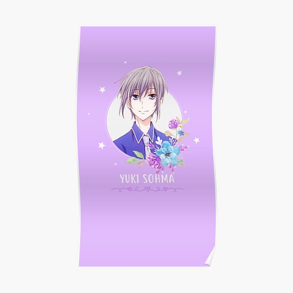 Yuki Fruits Basket Poster By Artil Redbubble 1495