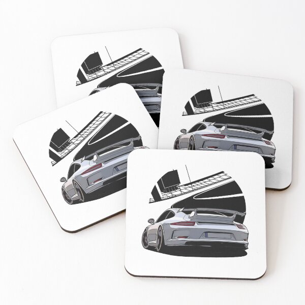 Item preview, Ivory White 911 GT3 RS Rear SIde designed and sold by Enthusiast Designs.
