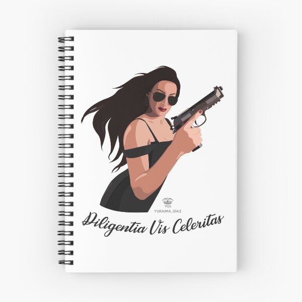 Item preview, Copia de Lady shooter Yuraima Díaz designed and sold by yourgunsstyle.