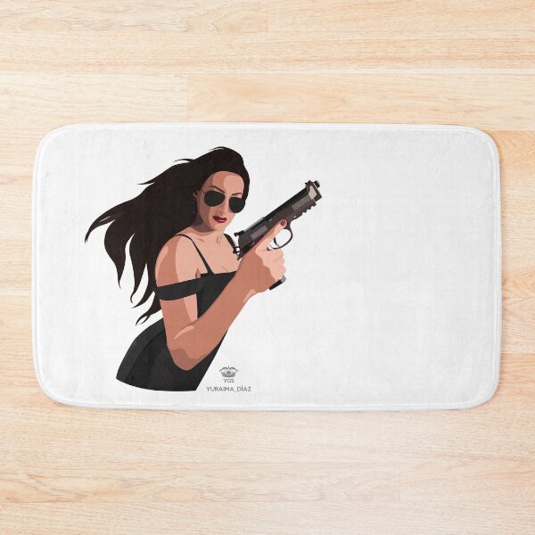 Item preview, Copia de Lady shooter Yuraima Díaz designed and sold by yourgunsstyle.