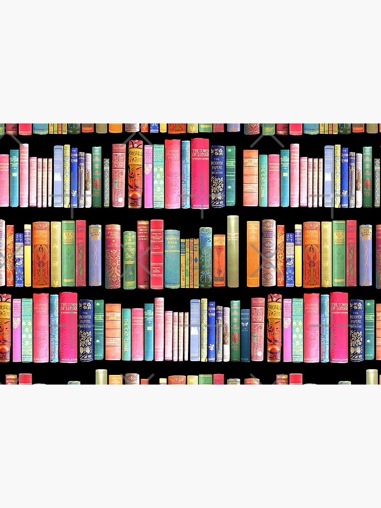 Bookworms Delight / Antique Book Library for Bibliophile by MagentaRose