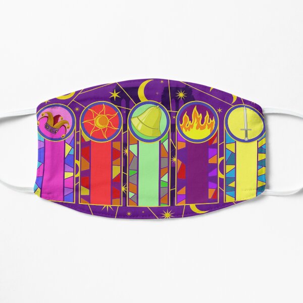 The Hunchback of Notre Dame /Notre Dame de Paris stained glass design. Mask